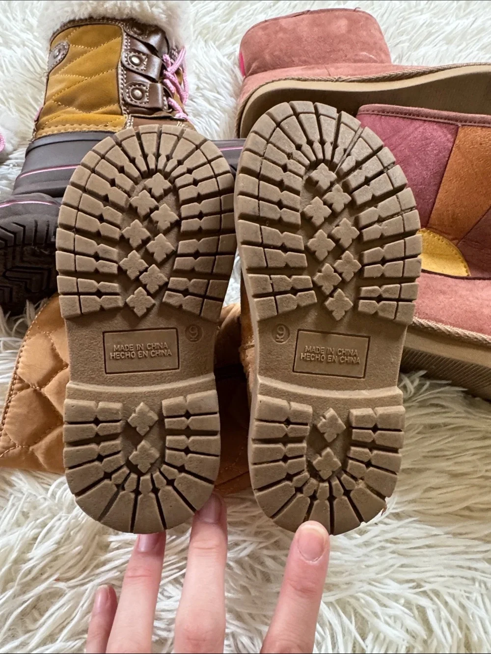 Lot of girls boots